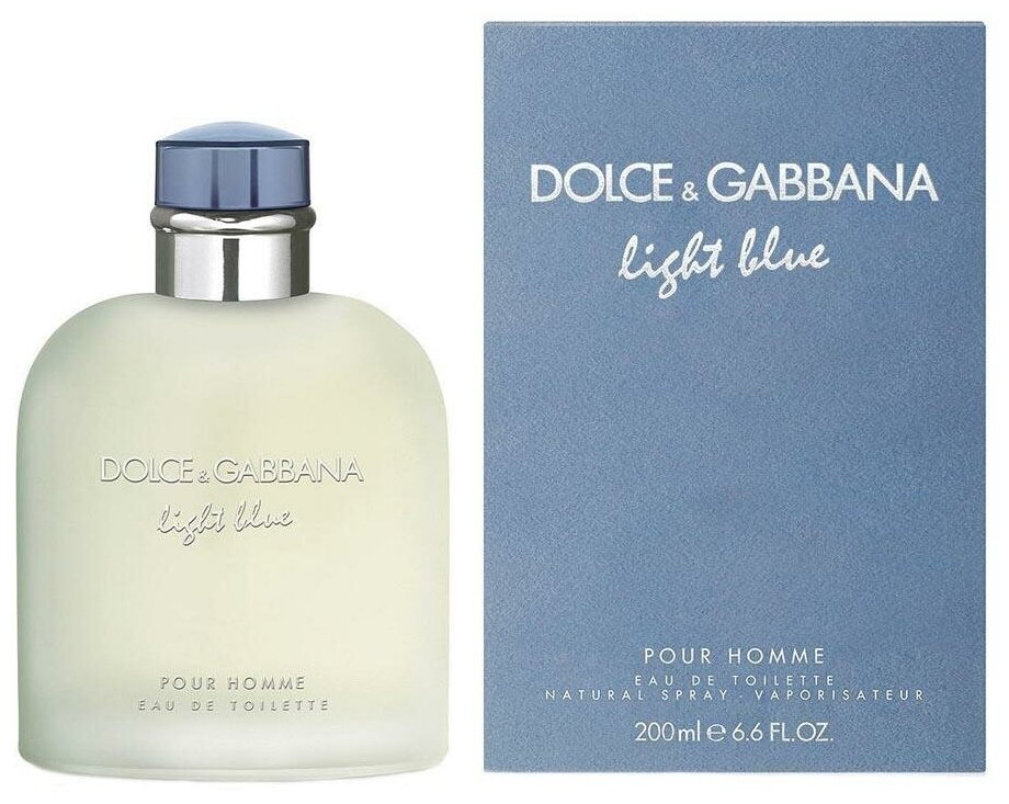DOLCE & GABBANA туалетная вода Light Blue pour Homme, 200 мл