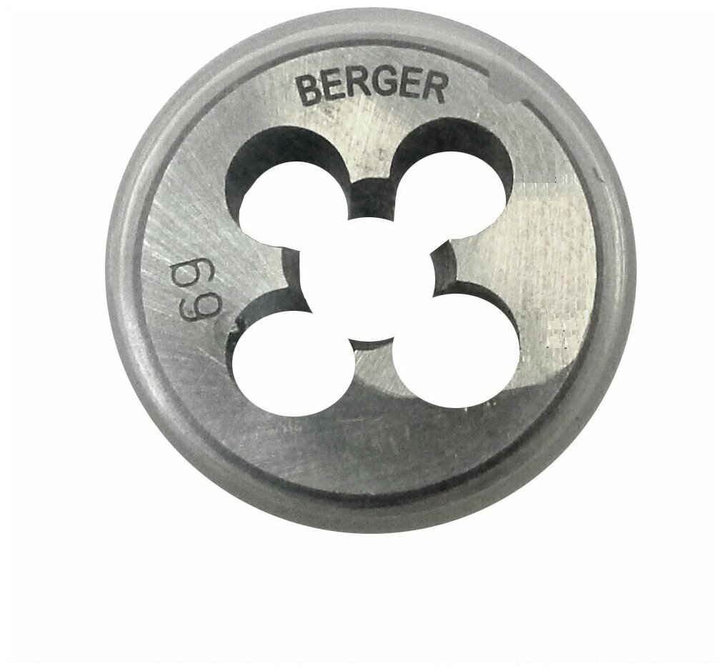 Плашка метрическая М12х1,25 мм BERGER BG1010