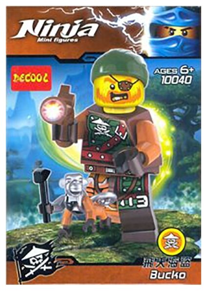Конструкторский набор DECOOL "Ninja. Bucko" JM12318/10040