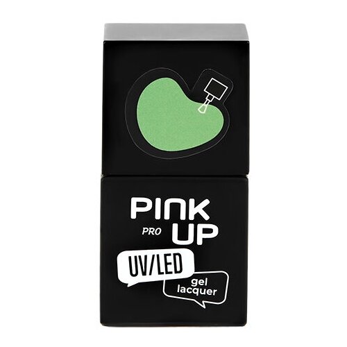 Гель-лак для ногтей UV/LED PINK UP PRO, тон 87, 10 мл pink up pink up эластичная база для ногтей uv led pro bio base coat с витаминами