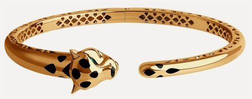 Изображение товара Браслет, красное золото, 585 проба, изумруд