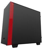 Компьютерный корпус NZXT H400i Black/red