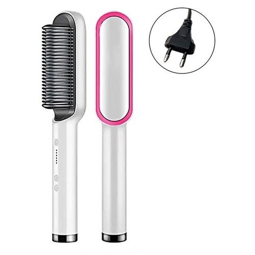 Электрическая расческа-выпрямитель для волос Straight Comb FH909 Temperture Control Hair Straightener 89000₽