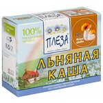 ПЛЕЗА Каша льняная вкус Белые грибы (коробка), 200 г - изображение