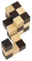 Головоломка Professor Puzzle Ultimate IQ Test Chequer Cube Puzzle коричневый