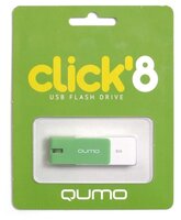 Флешка Qumo Click 8Gb лимон