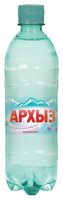 Природная ледниковая вода Архыз ЗАО Висма газированная, ПЭТ, 12 шт. по 0.5 л