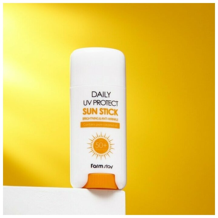 Farmstay стик Daily UV Protect SPF 50+/PA+++, 16 мл