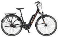 Электровелосипед KTM Mac City 8 RT SI-17A5I (2018) black matt/orange/white 20" (требует финальной сб