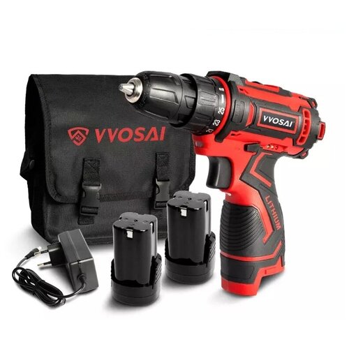 Шуруповерт аккумуляторный WOSAI 3016 16 В Дрель аккумуляторная WOSAI 16V литиевая батарея 38 дюйма 324000₽