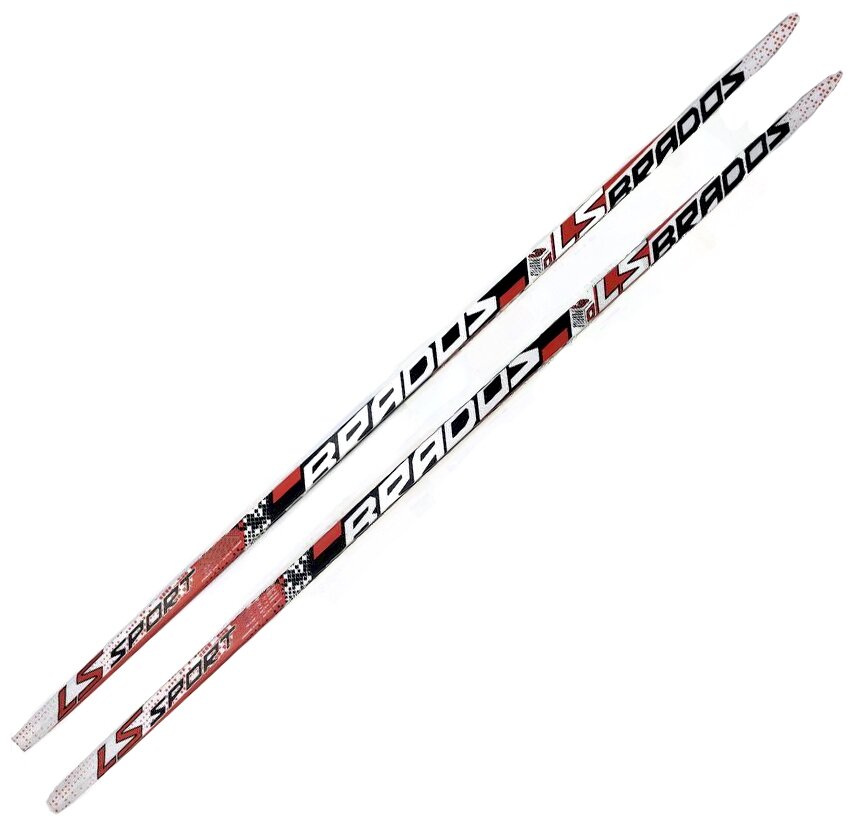 Лыжи 205 STC степ, Brados LS Sport 3D black/red