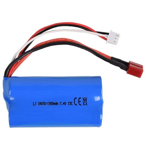 Аккумулятор для REMO HOBBY 1/16 18650 LI-ION 7.4V 1500MAH разъем T-PLUG