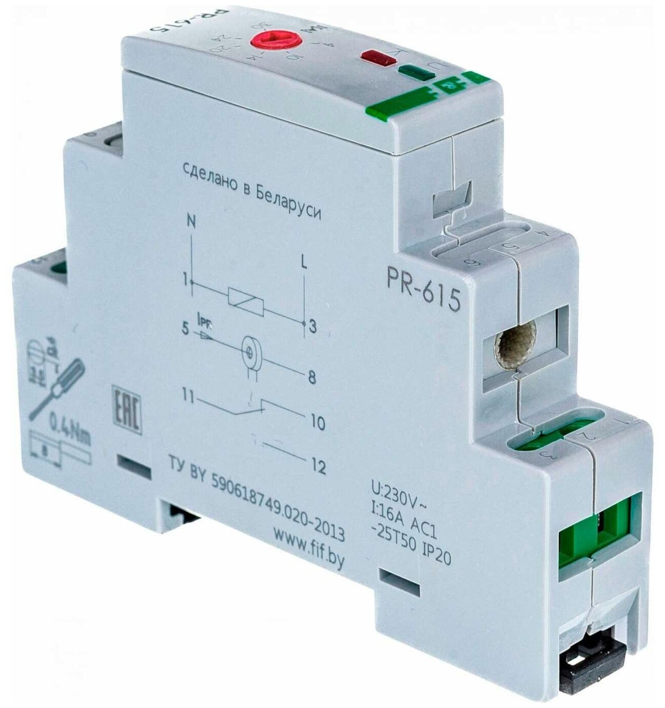 Реле контроля тока F&F PR-615 - фотография № 4