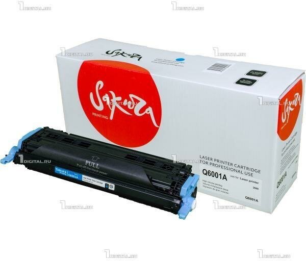 картридж Sakura Q6001A - фото №9