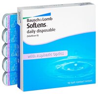 Контактные линзы Bausch & Lomb Soflens Daily Disposable (90 линз) R 8,6 D -6