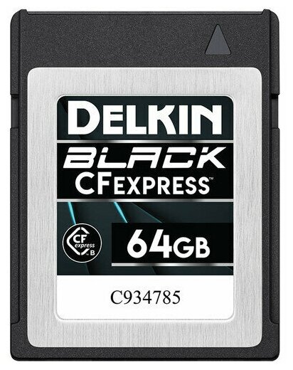 Карта памяти Delkin Devices Black CFexpress Type B 64GB