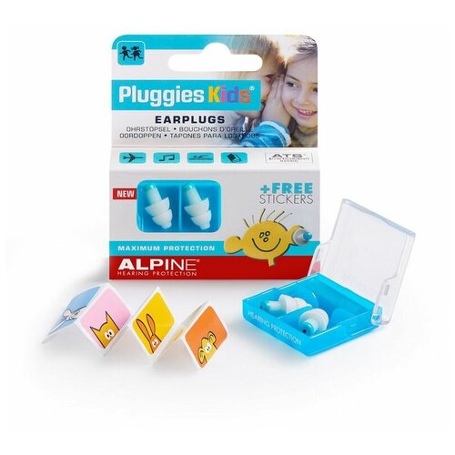 фото Детские беруши для плавания alpine pluggies kids alpine hearing protection