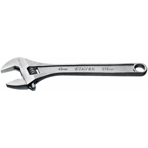 STAYER Ключ разводной Stayer MAX-Force, 375 / 43 мм, 2725-37
