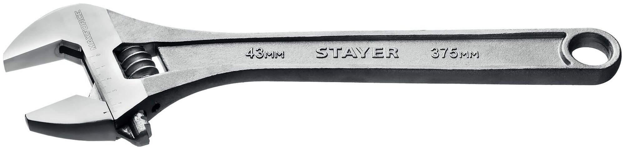 Ключ разводной MAX-Force, STAYER 2725-37