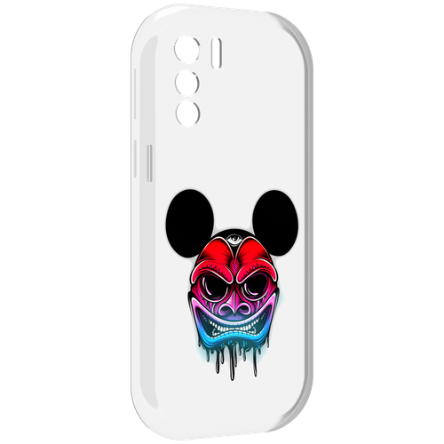 Чехол MyPads микки в маске для UleFone Note 13P задняя-панель-накладка-бампер