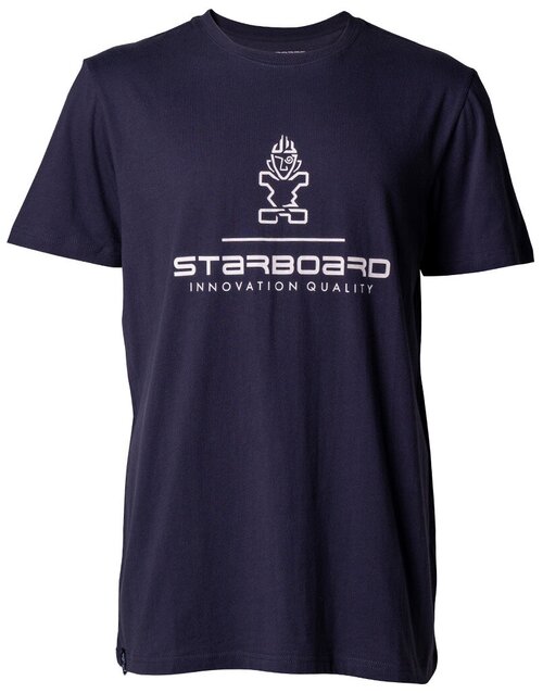 Футболка Starboard, силуэт свободный, размер XL, синий