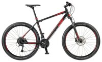 Горный (MTB) велосипед KTM Ultra Fun 27.27 (2018) black matt/red/darkred 19" (требует финальной сбор