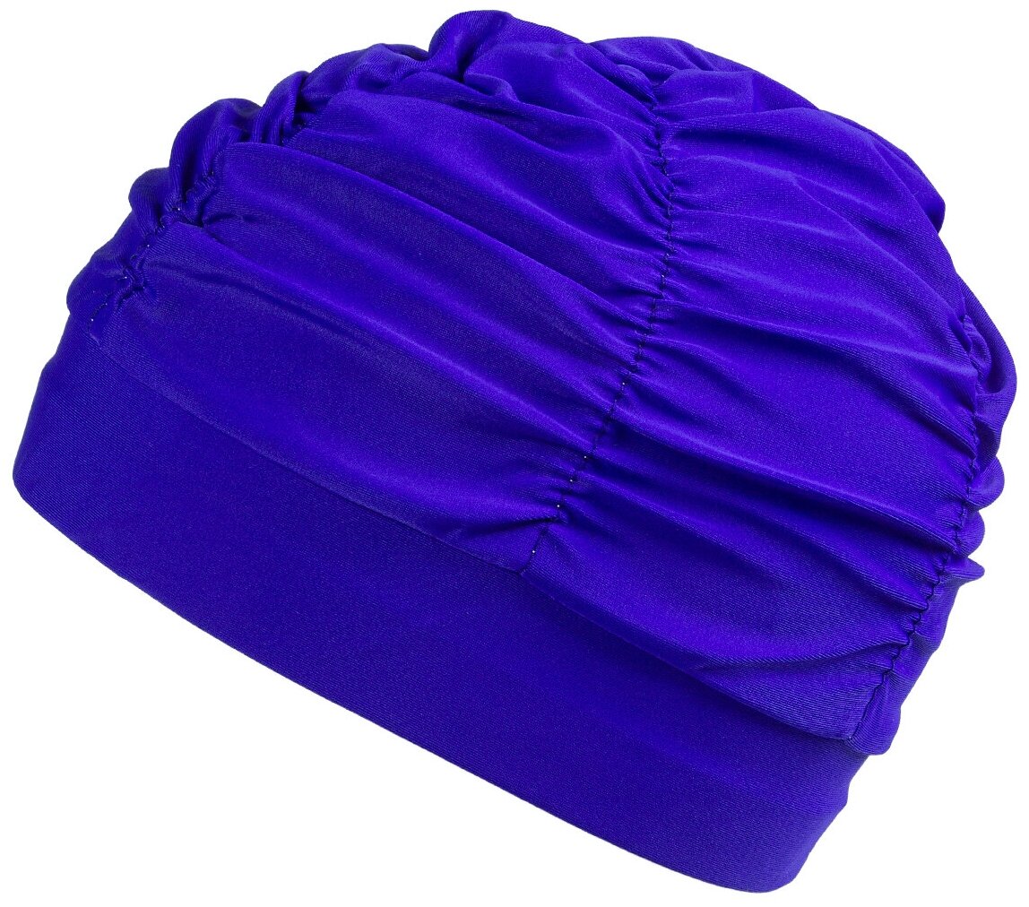 Тканевая шапочка для плавания / бассейна SwimRoom «Womens cap», взрослая, цвет синий