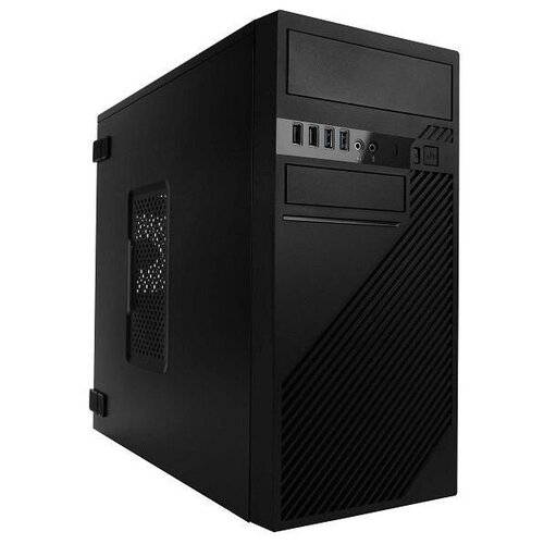 Корпус Inwin EFS712BL RB-S450T7-0 черный 450W mATX 2xUSB3.0 audio корпус matx inwin efs052 6190352 черный бп 600w 2 usb 3 0 audio