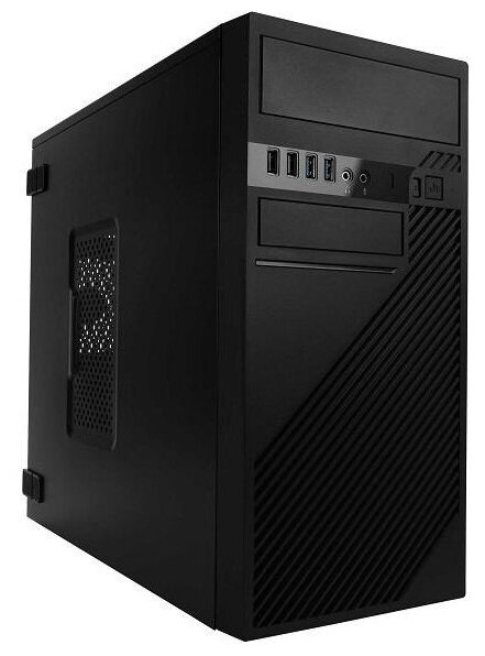 Корпус Inwin EFS712BL RB-S450T7-0 черный 450W mATX 2xUSB3.0 audio