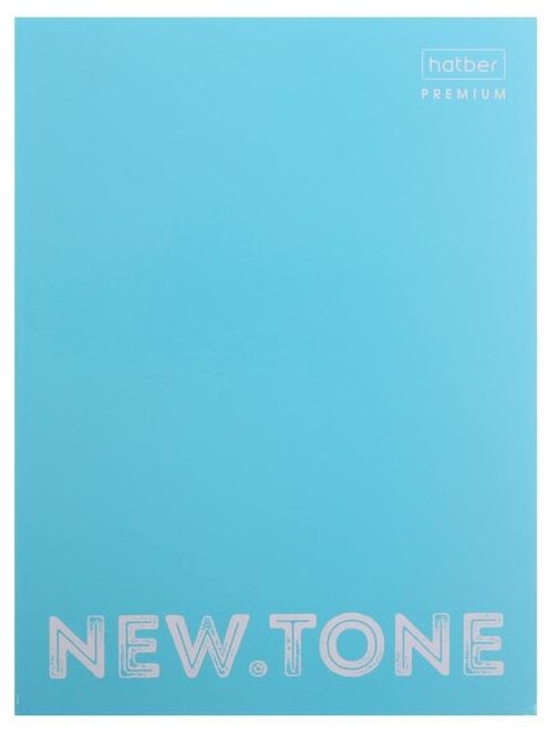 Hatber Тетрадь NEWtone PASTEL 80ТК4A1, клетка, 80 л, 1 шт, голубой