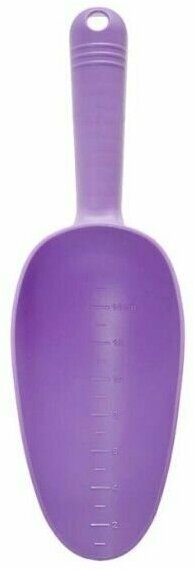Совок посадочный пластиковый с мерными делениями, фиолетовый - фотография № 4