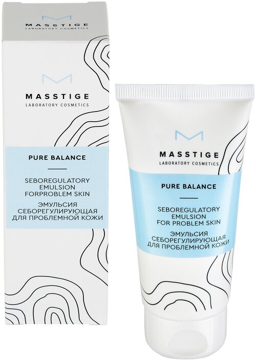 Masstige Эмульсия себорегулирующая PURE BALANCE для проблемной кожи, 50г