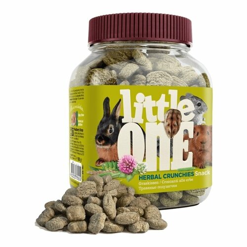 Лакомство для грызунов Little One "Травяные подушечки", 100 г