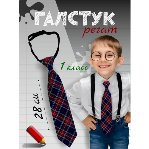 Галстук Bertoldi красный синий 650₽