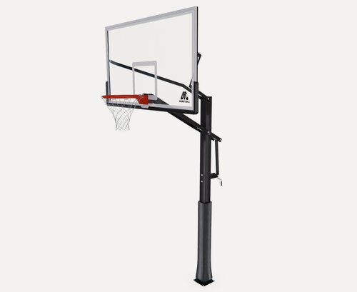 Изображение товара Баскетбольная стационарная стойка DFC ING72GU 180x105см стекло 10мм (Пять коробов).