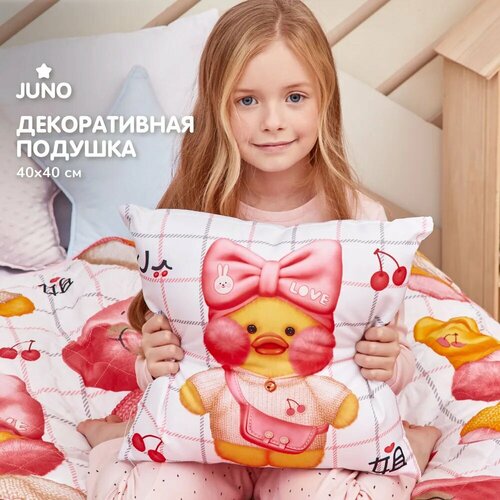 Подушка декоративная 40х40 Juno Уточка Lalafanfan 650₽