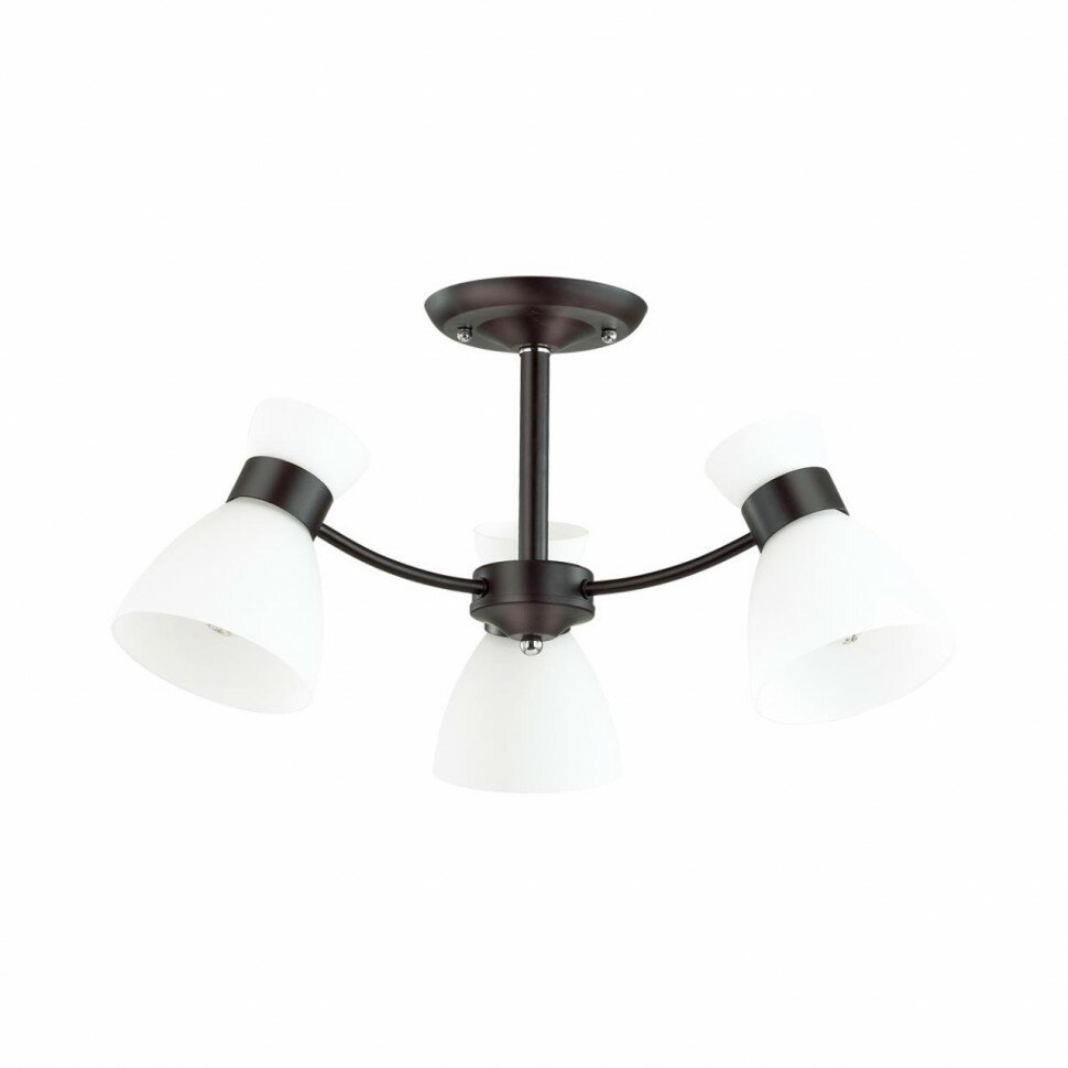 Lumion 4534/3C COMFI LN21 240 черный Люстра потолочная E27 3*60W 220V WILMA