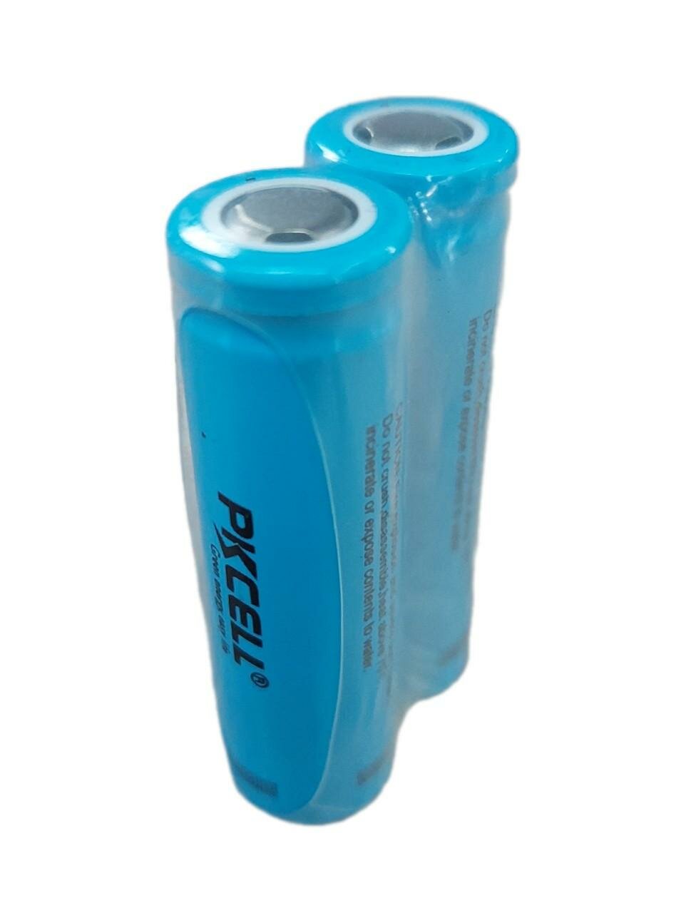 Аккумулятор Pkcell 14500 ICR 800mAh 3.7V Li-ion SR2 (без защиты, плоский плюс) , 2шт.