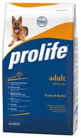 Корм для собак Prolife (0.8 кг) Adult All Breeds с индейкой и ячменем