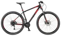 Горный (MTB) велосипед KTM Ultra Fun 29.27 (2018) black matt/red/darkred 21
