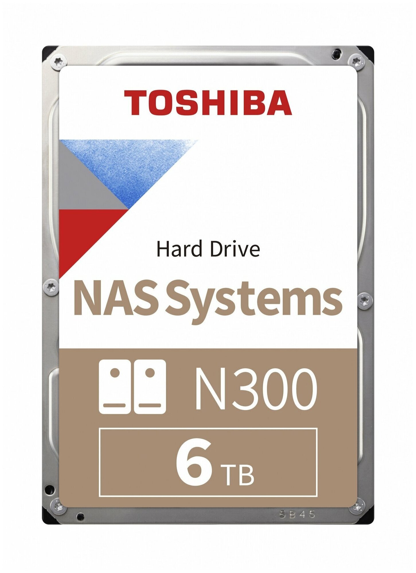 Жесткий диск 6Tb Toshiba N300 HDWG460UZSVA SATA-III (7200rpm) 256Mb 3.5" Bulk