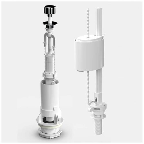 Комплект арматуры для смывного бачка BERGES Eko 01 арт 030101 790₽