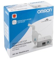 Компрессорный ингалятор (небулайзер) Omron Comp Air NE-C21 Basic белый