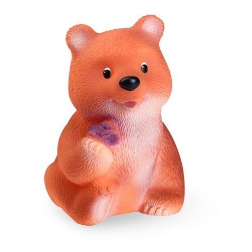 игрушка для ванной огонёк медведь топтыжка с 643 оранжевый ОГОНЁК Медведь Топтыжка ОГ643
