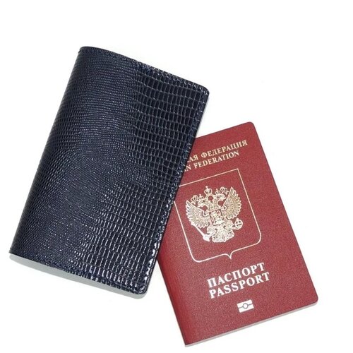Обложка для паспорта Kalinovskaya, синий