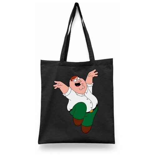 фото Сумка шоппер каждому своё, черный