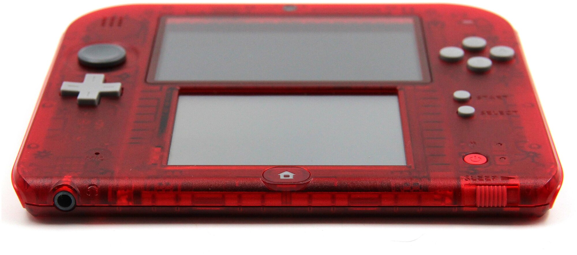   Nintendo 2DS 4 GB (FTR-001) Transparent Red