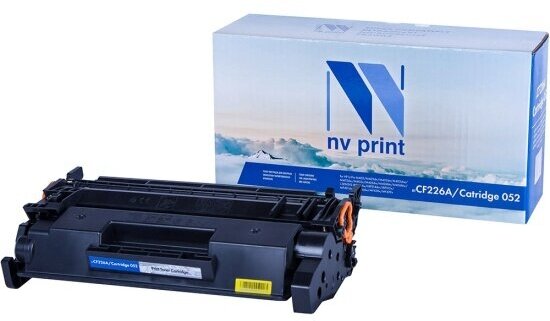 Тонер-картридж NV Print NV- CF226A/NV-052 для Hewlett-Packard LaserJet Pro M402/M402dn/M402dn/M402dne/M402dw/M402n/M426dw/M426fdn/M426fdw/i-SENSYS LBP212dw