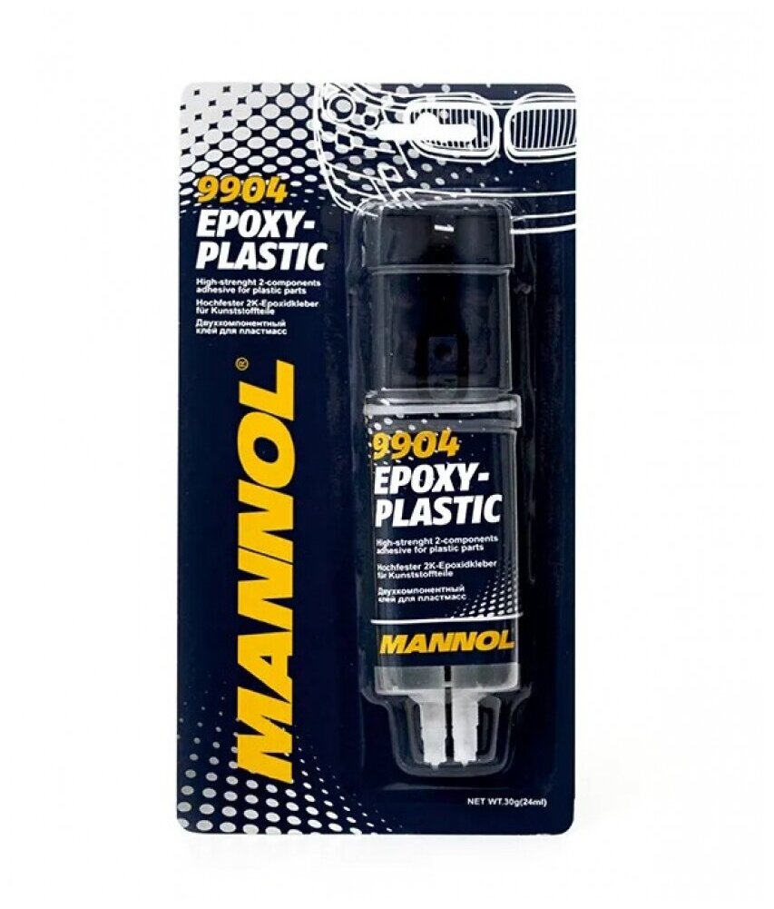 Клей Для Пластмасс Epoxy Plastic 30 Гр. MANNOL арт. 2405