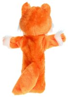 Радомир Кукла на руку Лиса 34 см (С529) оранжевый